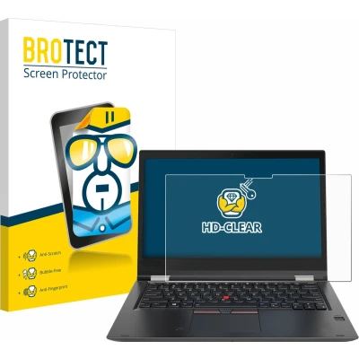 Afbeelding van BROTECT Schermbeschermer voor Lenovo ThinkPad Yoga X380 Screen Protector Transparant