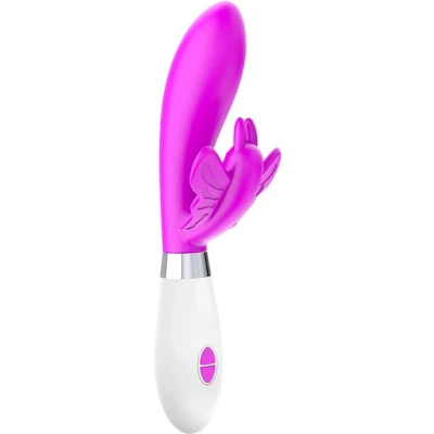 Afbeelding van Shots Luminous Alexios Butterfly en G spot Vibrator fuchsia