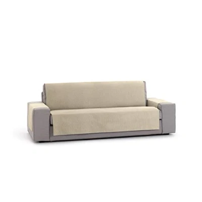 Afbeelding van Eysa Rabat practica bankhoes 4 zitplaatsen kleur 01/camel