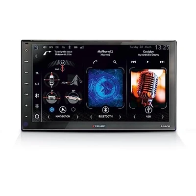 Afbeelding van Zenec Z N976 autoradio 2DIN 9 inch touchscreen Draadloos wireless Apple Carplay en Android Auto USB Bluetooth