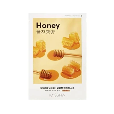 Afbeelding van MISSHA Pure Source Cell Sheet Mask (Honey), per stuk verpakt