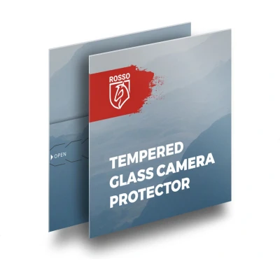 Afbeelding van Rosso Camera Lens Protector Geschikt voor Samsung Galaxy S23 Ultra Bescherming Glas Transparant