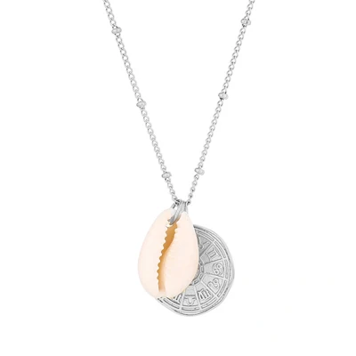 Afbeelding van Victorious Dames Ketting Zilver Model: Zodiak Schelp