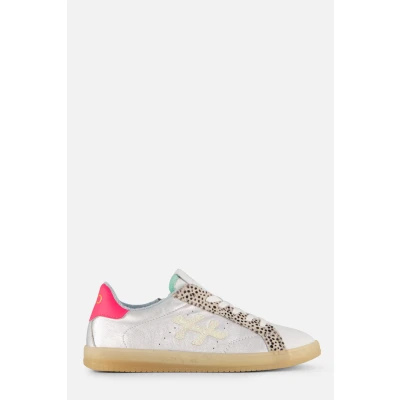Afbeelding van HIP Animal Sneakers zilver Leer Kids Maat 36