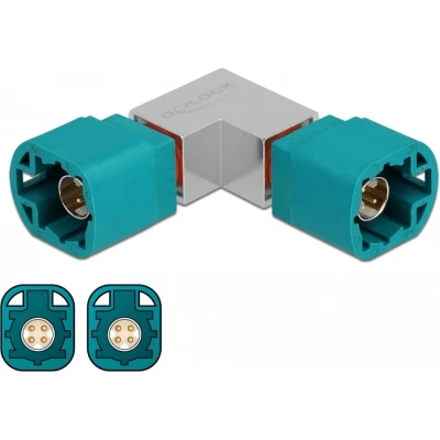 Afbeelding van Delock Adapter HSD Z mannelijk naar haaks