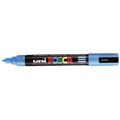 Afbeelding van Verfstift Posca PC5M M lichtblauw
