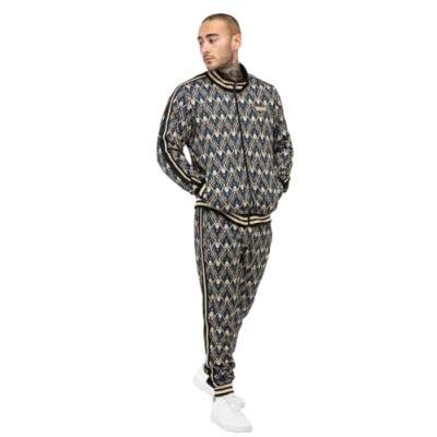 Afbeelding van Lonsdale Rendale Trainingspak, Heren, Maat: XXL, Beige