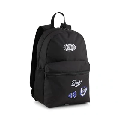 Afbeelding van Puma Patch Backpack Unisex Rugzak, Maat: One Size, black