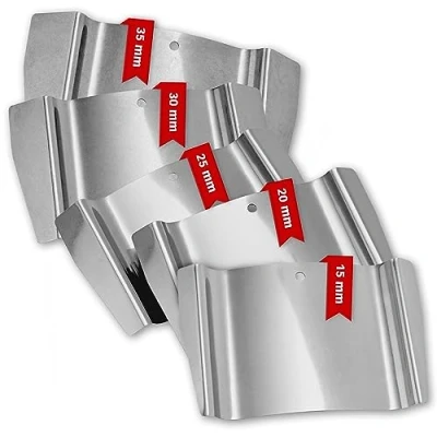 Afbeelding van MULTIPICK Deurklink [5 stuks 15, 20, 25, 30, 35 mm] openingsgereedschap roestvrij staal valglijder sleuteldienst deurklinkopener slot deuropening Made in Germany