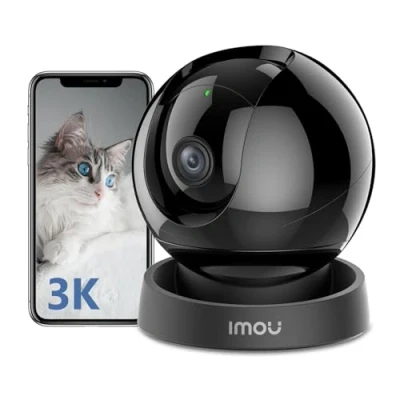 Afbeelding van Imou 2K bewakingscamera voor binnen, 355/70, 3MP WLAN camera indoor, mens/huisdierdetectie, automatische tracking, auto cruise, 2 weg audio, nachtzicht, Rex 3D