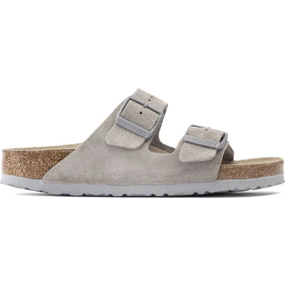 Afbeelding van Birkenstock Arizona BS Unisex sandaal grijs maat 46 (EU) 11.5 (UK)