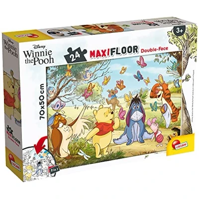 Afbeelding van Lisciani Giochi Disney Puzzle DF Maxi Floor 24 Winnie The Pooh kinderen, meerkleurig, 8665