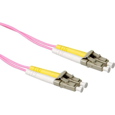 Afbeelding van Glasvezelkabel OM4 LC/LC 5 meter (Duplex, 50/125μm, UPC)