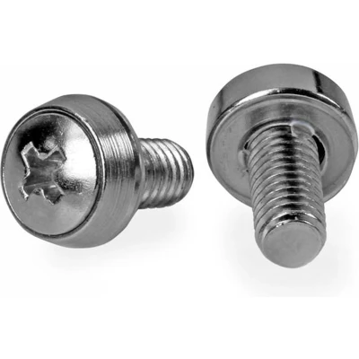 Afbeelding van M6 x 12mm schroeven voor serverkast en rack 100 stuks pak