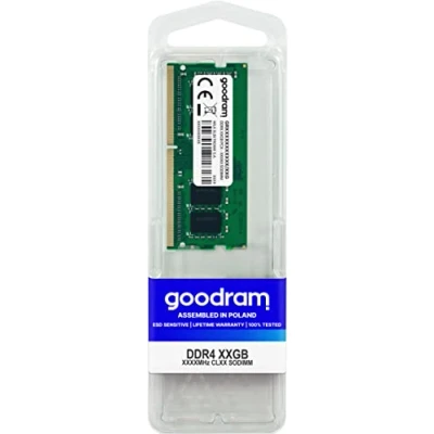 Afbeelding van Goodram GR2400S464L17S/8G 8GB DDR4 SODIMM 2400MHz (1 x 8 GB)