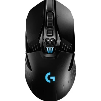Afbeelding van Logitech Gaming G903 Lightspeed muis Radiografisch Optisch Zwart 11 Toetsen 16000 dpi Verlicht, Oplaadbaar, Wireless Charging, Gewichtsreductie
