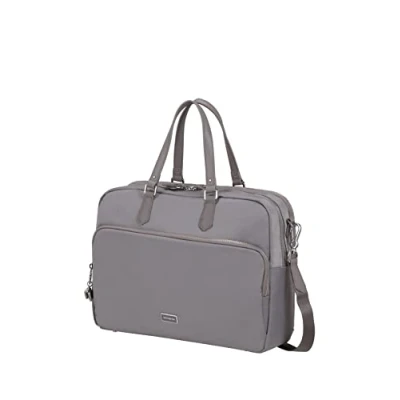 Afbeelding van Samsonite Karissa Biz 2.0 businesstas met USB poort en 15 inch laptopvak Lichtgrijs