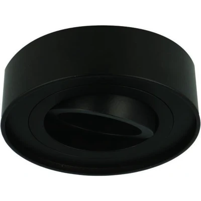Afbeelding van Inbouwspot Hoog, Rond, Kantelbaar, Mat Zwart GU5.3 / MR16 Fitting (12V) Standaard