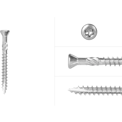 Afbeelding van Tuinschroeven RVS 410 4 x 40 mm Torx 20 met snijpunt Doos 200 Stuks
