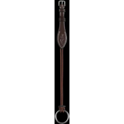 Afbeelding van Dy on Silver Clincher V Shaped Browband Hunter Black Maat Full