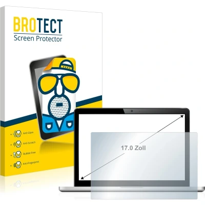 Afbeelding van BROTECT Antireflecterende Beschermfolie 17&quot; voor Laptops met 17.0 inch [338 mm x 270 mm, 5:4] Anti Glare Screen Protector, Mat, Ontspiegelend