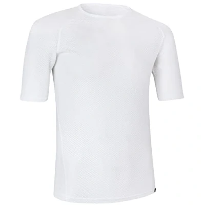 Afbeelding van GripGrab Ultralight Mesh Korte Mouw Base Layer Zomer Fiets Ondershirt Polygiene Zweethemd Wit Heren Maat L
