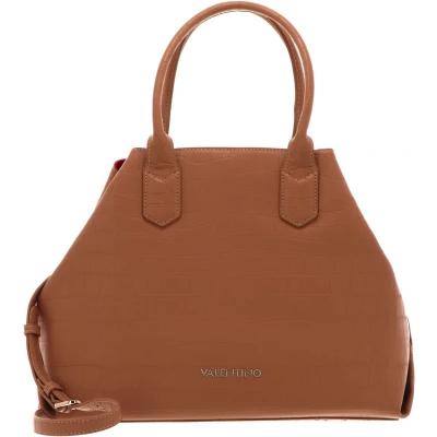 Afbeelding van VALENTINO Schoudertas Juniper Tote Bag Cuoio / Rosso Bruine
