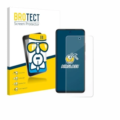 Afbeelding van BROTECT Screenprotector voor ZTE Blade A75 4G Folie Beschermfolie Beschermglas transparant