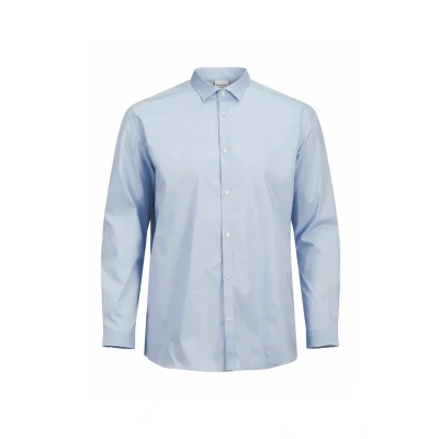 Afbeelding van Jack &amp; Jones PLUS SIZE Overhemd, Heren, Maat: 3XL, Cashmere blue