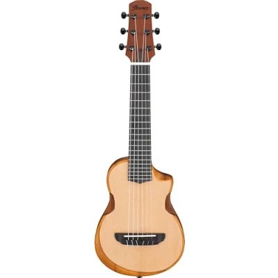 Afbeelding van Ibanez AUP10N Open Pore Natural guitalele / piccolo gitaar met gigbag