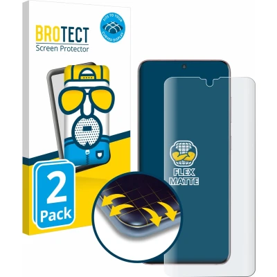 Afbeelding van BROTECT Full Cover Antireflecterende Screen Protector voor Galaxy S20 5G / (2 Stuks) Schermbeschermer, Protector, Mat