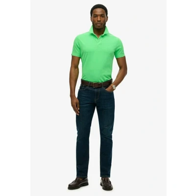 Afbeelding van Superdry Essential Poloshirt, Heren, Maat: XL, Dry fluro lime