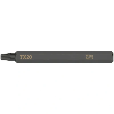 Afbeelding van Wera 867 S TORX® bits voor slagschroevendraaier, TX 20 x 70 mm 05018167001