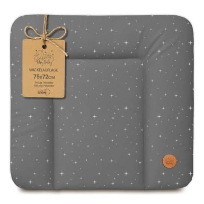 Afbeelding van Afwasbare en waterdichte Verschoonmat 75x72 cm voor op het verschoningsmeubel, verschoningselement, commode of wasmachine Galaxie B