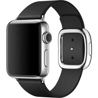 Afbeelding van Apple origineel Modern Buckle Watch small 38mm / 40mm 41mm Black 1st Gen MJY72ZM/A