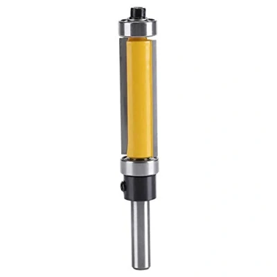 Afbeelding van Fdit Flush Trim Router Bits Top Bearing Bit 1/4 inch Shank Straight Carbide Tipped Woodworking Tool