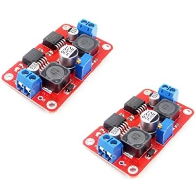 Afbeelding van 2 stuks XL6009 LM2596S Auto DC Step Up Down Boost Buck Voltage Power Converter