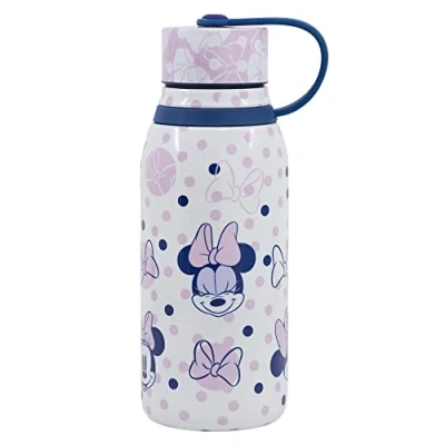 Afbeelding van Stor 330 ml roestvrij stalen fles Minnie Muse