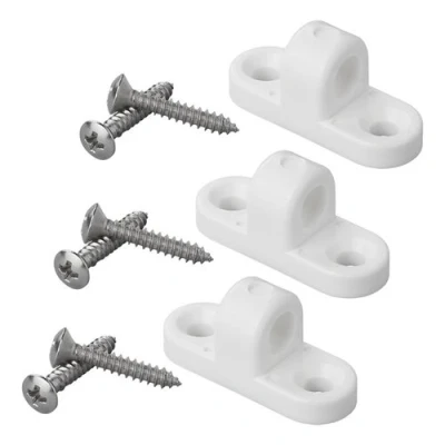 Afbeelding van Pro Plus Framebevestigingsoog verticaal kunststof set van 3 stuks