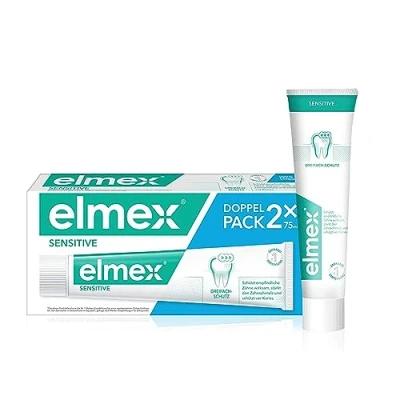 Afbeelding van elmex Tandpasta gevoelig dubbelpak (2 x 75 ml), 150 ml