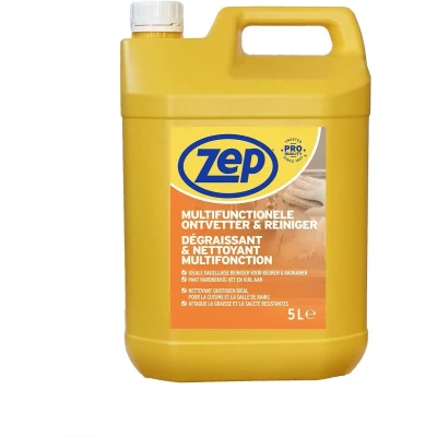 Afbeelding van ontvetter Zep 5 liter (Krachtige formule, Multifunctionele en reiniger)