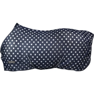 Afbeelding van Horka Vliegendeken met Print Blauw 125/175