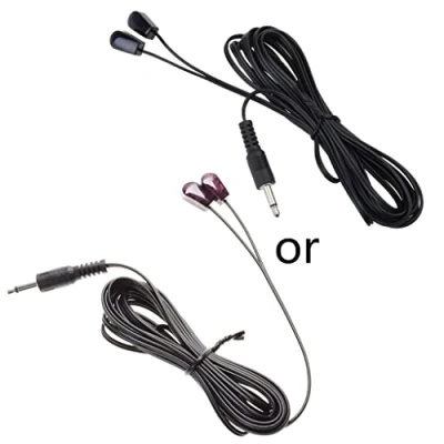Afbeelding van KADSXIYA 3.5mm Dual IR Infrarood Koord Kabel voor Extender Repeater Systeem Ontvanger