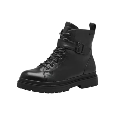 Afbeelding van Tamaris Snowboots, Dames, Maat: 40, Black nappa Leer/ synthetisch