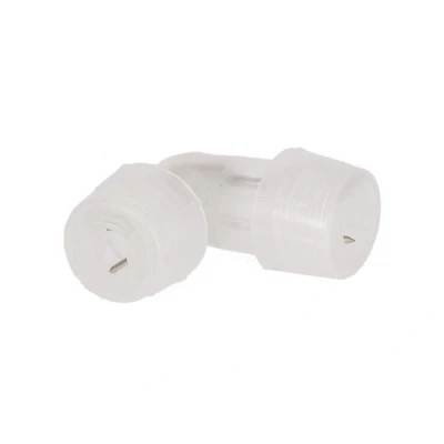 Afbeelding van L connector voor 9 meter LED slang Transparant