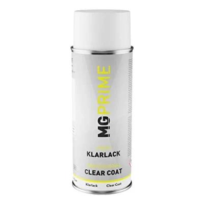 Afbeelding van 1K acryl blanke lak autolak spuitbus glanzend 400 ml
