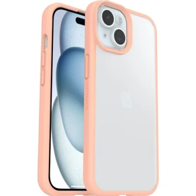 Afbeelding van Apple iPhone 15 Hoesje Kunststof OtterBox Backcover/Hardcase Oranje Telefoonhoesje Shockproof/Valbescherming