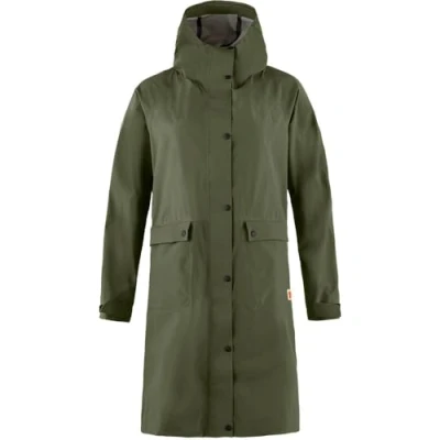 Afbeelding van Fjällräven Vardag Rain Parka Outdoor Jack Dames Laurel Green M Groen