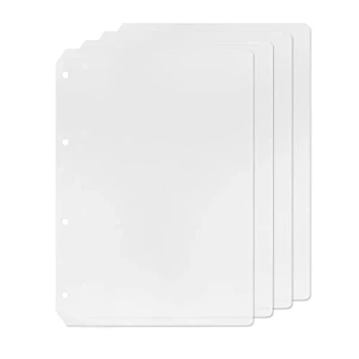 Afbeelding van D Ringband Accessoires Gestanste Mapvakken Divider Liniaaltabblad (Divider, A4)