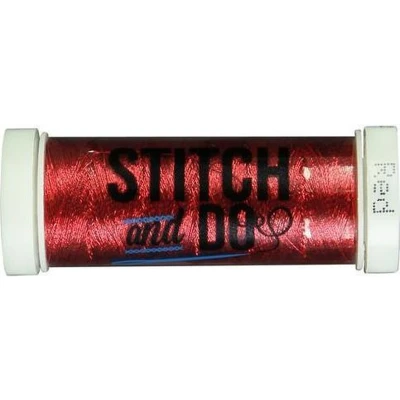 Afbeelding van Red Hobbydots Garen Stitch &amp; Do